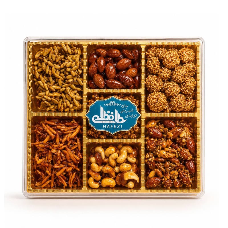 سوهان عسلی ۷ مغز