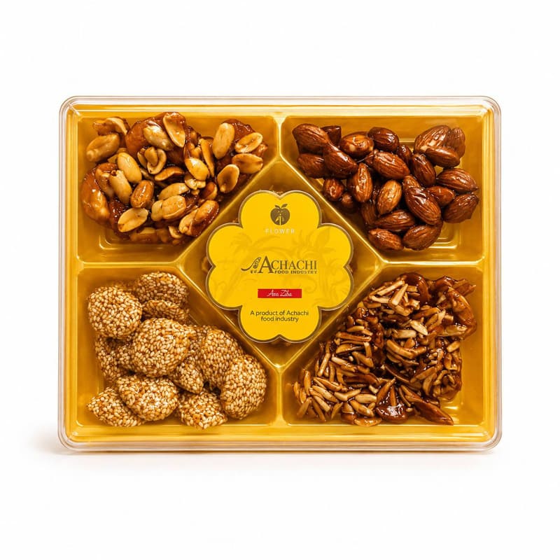سوهان عسلی ۵ مغز