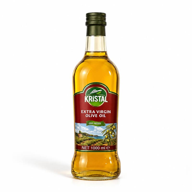 روغن زیتون فرابکر Extra Virgin Olive Oil کریستال