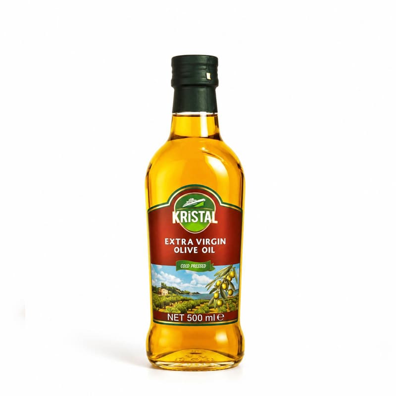 روغن زیتون فرابکر Extra Virgin Olive Oil کریستال 500 میل