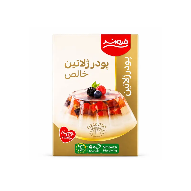 پودر ژلاتین خالص فرمند پودر ژلاتین خالص فرمند