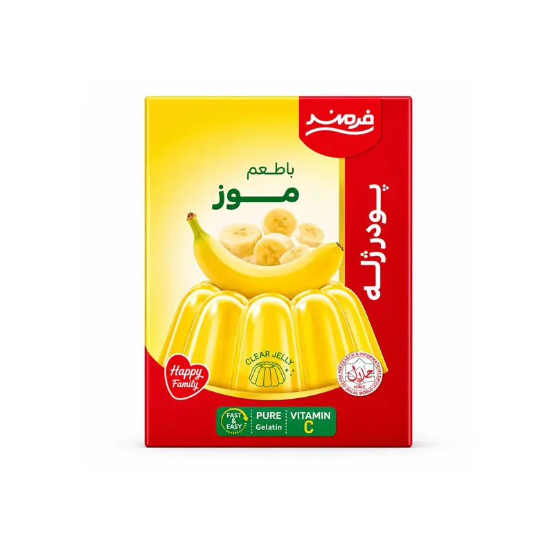پودر ژله موز فرمند