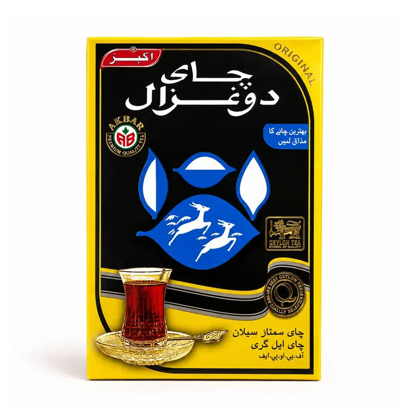 چای کیسه ای دوغزال ساده